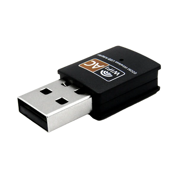 ADAPT. USB 2.0 WIFI DUAL BAND 600MBPS 802.11B/G/N (RTK 8811AU) XUE® Garantia 6 meses