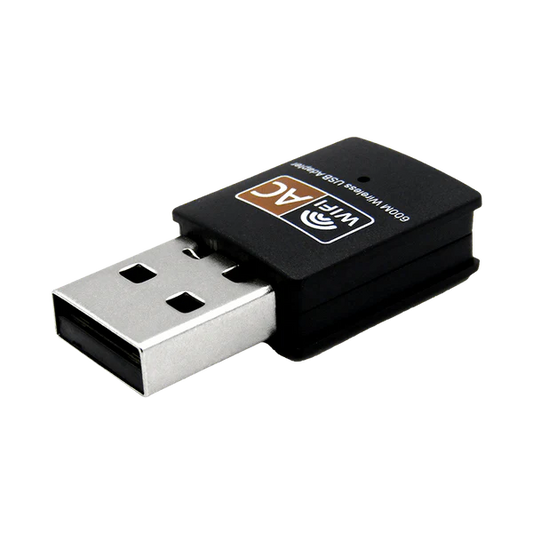 ADAPT. USB 2.0 WIFI DUAL BAND 600MBPS 802.11B/G/N (RTK 8811AU) XUE® Garantia 6 meses