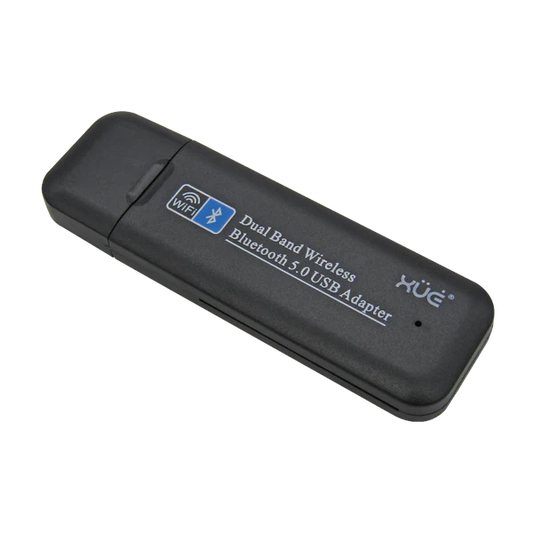 ADAPT. USB 3.0 WIFI DUAL BAND 1300MBPS 802.11B/G/N + BT5.0 (RTL8822BU) XUE® Garantia 6 meses