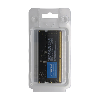 Memoria RAM 8GB para Laptop DDR5 PC5-44800 5600MHZ CL36 1.1V, CT8G56C46S5 Marca Crucial