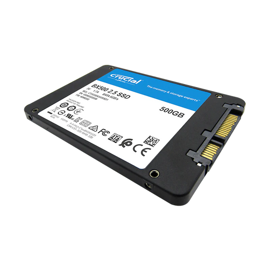 Disco de Estado Sólido SSD 2.5 500GB SATA Crucial BX500 CT500BX500SSD1 540 MB/S