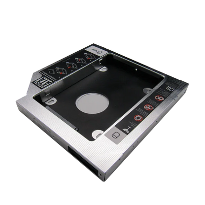 Caddy 12.7MM DVD+RW para Disco Duro 2.5" SATA (enclosure)