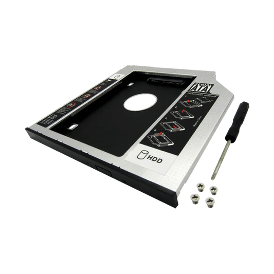 DRIVE 12.7MM DVD+RW PARA DD 2.5 SATA (CADDY) XUE® Garantía 6 Meses