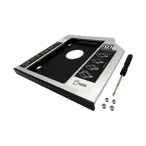 DRIVE 9.5MM DVD+RW PARA DD 2.5 SATA (CADDY) XUE® Garantía 6 Meses