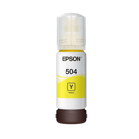Botella de Tinta Epson Ecofit Amarillo T504 70 ml