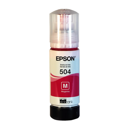 Botella de Tinta Epson Ecofit Magenta T504 70 ml