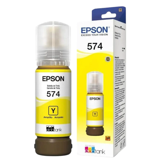 Botella de Tinta Epson Ecofit Color Amarillo T574 70 ml