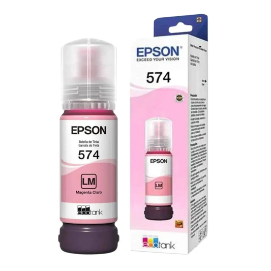Botella de Tinta Epson Ecofit Color Magenta Claro T574 70 ml