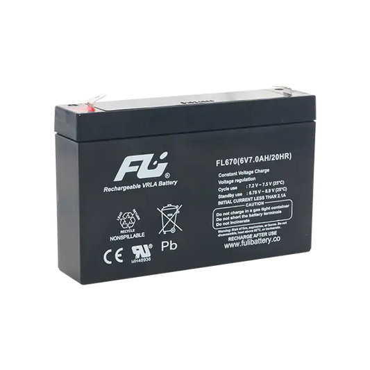Bateria sellada 6V-7AH Fuli Battery