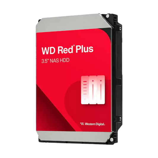 DISCO DURO NAS SATA 3.5 4TB 5400RPM 128MB WD RED PLUS WD40EFZZ Garantía 3 Años