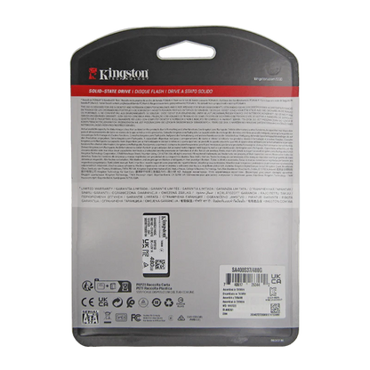 Disco de Estado Sólido SSD 2.5 480GB SATA SA400S37/480G 500MB/S Marca Kingston
