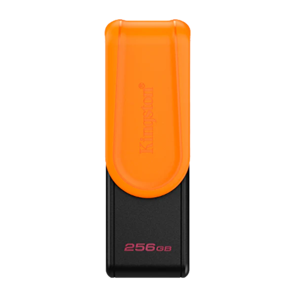 MEMORIA USB 3.2 256GB KINGSTON EXODIA S NEGRA TAPA AMARILLA DTXS/256GB Garantía 5 años