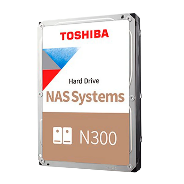 DISCO DURO NAS SATA 3.5 4TB 7200RPM 512MB TOSHIBA N300 HDWG740XZSTC Garantía 3 Años
