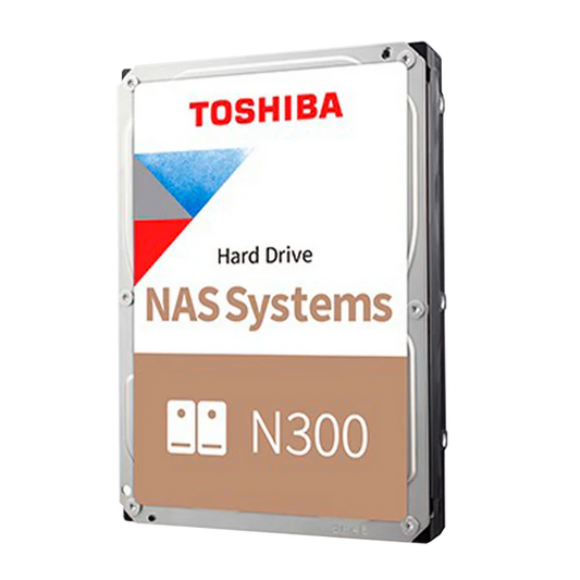 DISCO DURO NAS SATA 3.5 4TB 7200RPM 512MB TOSHIBA N300 HDWG740XZSTC Garantía 3 Años