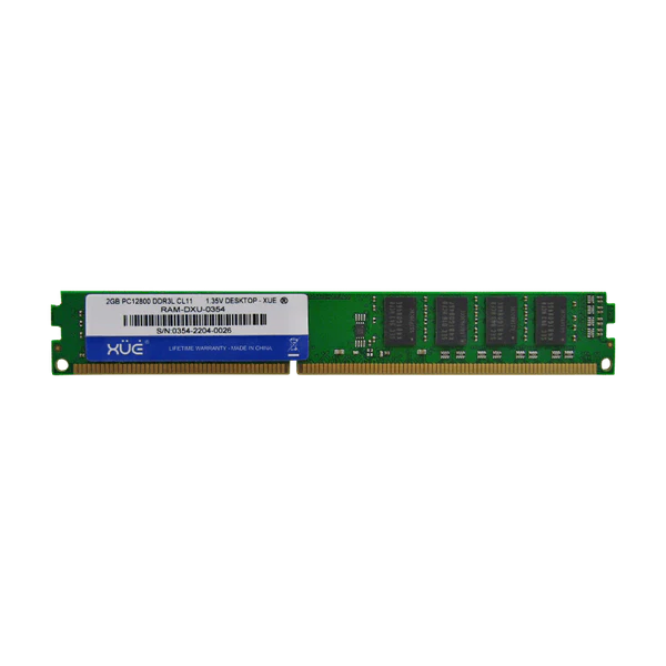 RAM PC DDR3L PC12800 2GB 1600MHZ CL11 1.5/1.35V DESKTOP XUE® CHIP ELPIDA Garantía 5 Años