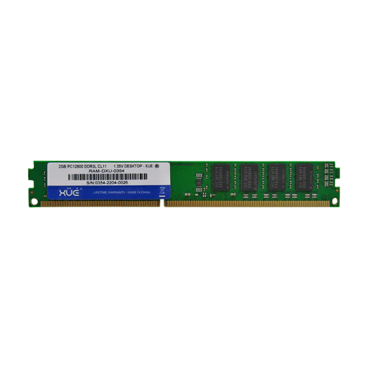 RAM PC DDR3L PC12800 2GB 1600MHZ CL11 1.5/1.35V DESKTOP XUE® CHIP ELPIDA Garantía 5 Años