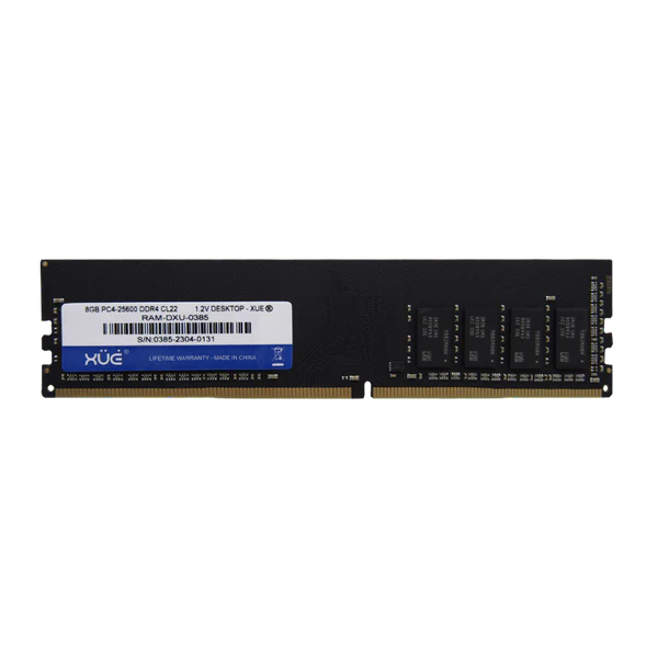 RAM PC DDR4 PC4-25600 8GB 3200MHZ CL22 1.2V 4C DESKTOP XUE ® CHIP SAMSUNG Garantía 5 Años