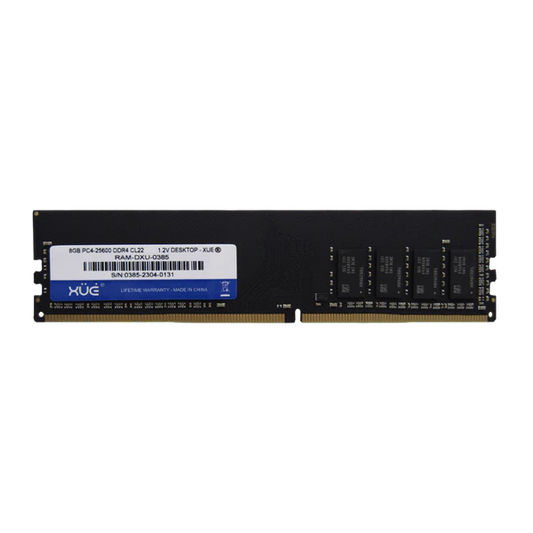 RAM PC DDR4 PC4-25600 8GB 3200MHZ CL22 1.2V 4C DESKTOP XUE ® CHIP SAMSUNG Garantía 5 Años