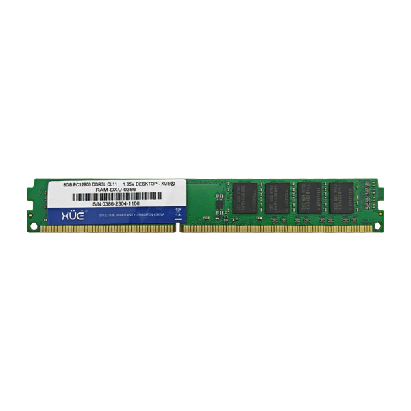 RAM PC DDR3L PC12800 8GB 1600MHZ CL11 1.5V/1.35V 16C DESKTOP XUE® CHIP SAMSUNG Garantía 5 Años