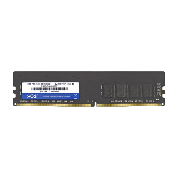 RAM PC DDR4 PC4-25600 16GB 3200MHZ CL22 1.2V 16C DESKTOP XUE® Garantía 5 Años