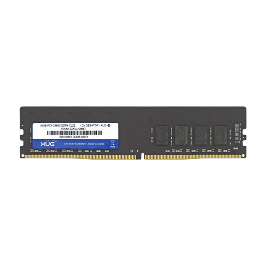 RAM PC DDR4 PC4-25600 16GB 3200MHZ CL22 1.2V 16C DESKTOP XUE® Garantía 5 Años