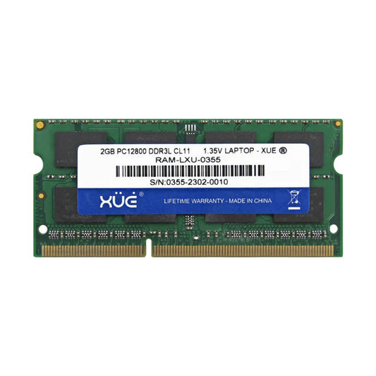 RAM DDR3L PC12800 2GB 1600MHZ CL11 1.5/1.35V LAPTOP XUE CHIP SK HYNIX Garantía 5 Años