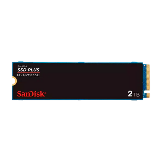 SSD PCI-E 3.0 M.2 2280 2TB NVME SANDISK PLUS SDSSDA3N-2T00-G26 3200MB/s Garantia 3 años