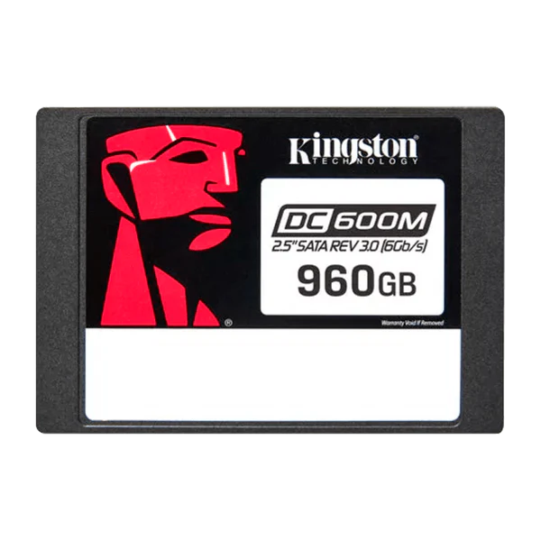 SSD SERVER 2.5 960GB SATA KINGSTON DC600M SEDC600M/960G 560/530Mbs Garantía 5 Años