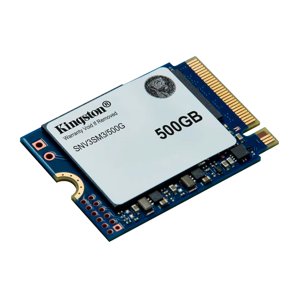 SSD PCI-E 4.0 M.2 2230 500GB NVME KINGSTON SNV3SM3/500G 5.000 Mbs Garantía 5 Años