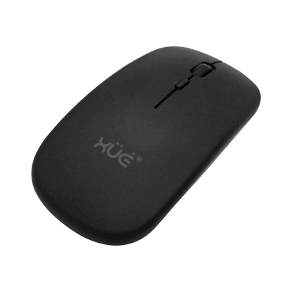 Combo Teclado Externo Wireless Compacto LATAM + Mouse 1600DPI, 2.4GHZ + BT 5.0, Batería 500MAH, USB-C, Color Negro, W1500 XUE®
