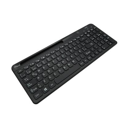 Combo Teclado Externo Wireless Compacto LATAM + Mouse 1600DPI, 2.4GHZ + BT 5.0, Batería 500MAH, USB-C, Color Negro, W1500 XUE®