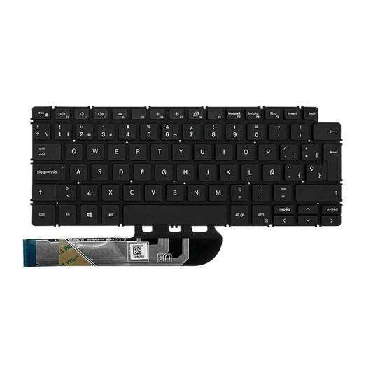 TECLADO DELL LAT 14 3410 INSP 5300 5490 VOSTRO 3400 NWD23 i5-10 SIN MARCO ESPAÑOL NEGRO SP/LA (GEN) Garantía 6 Meses