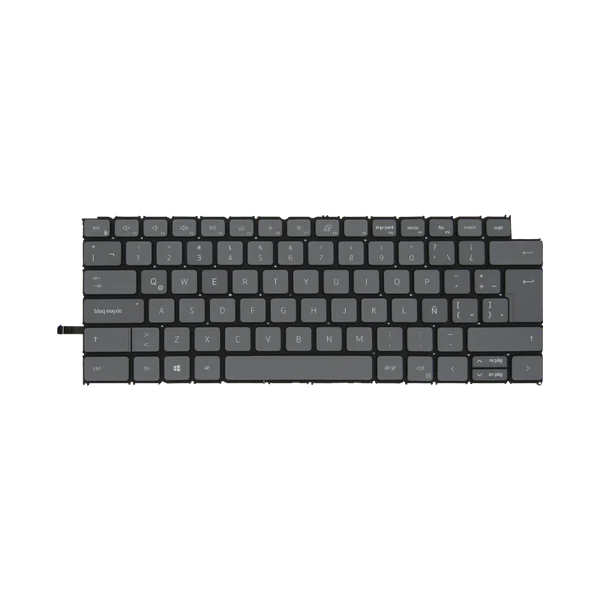 TECLADO DELL INSPIRON 14-5410 5415 5418 5420 0MVRMH I5-11 SIN MARCO BACKLIGHT GRIS Garantía 6 Meses