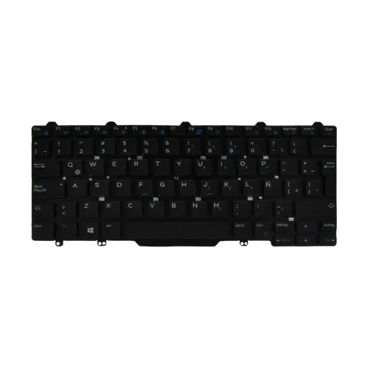 TECLADO DELL LAT 3340 5490 7490 0D19TR i5-8 NEGRO LA SIN MARCO (ORG) Garantía 6 Meses