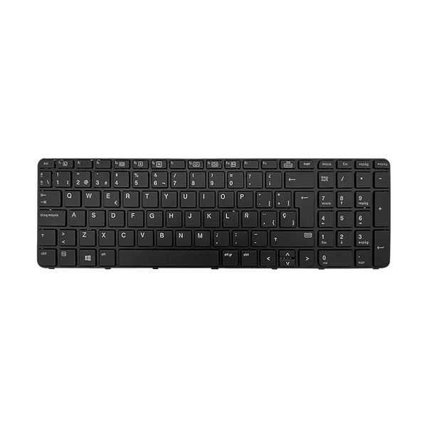 TECLADO HP 450-G3 650-G2 470-G3 NSK-CZ0B i5-6 CON MARCO NEGRO SP (GEN) Garantía 6 Meses
