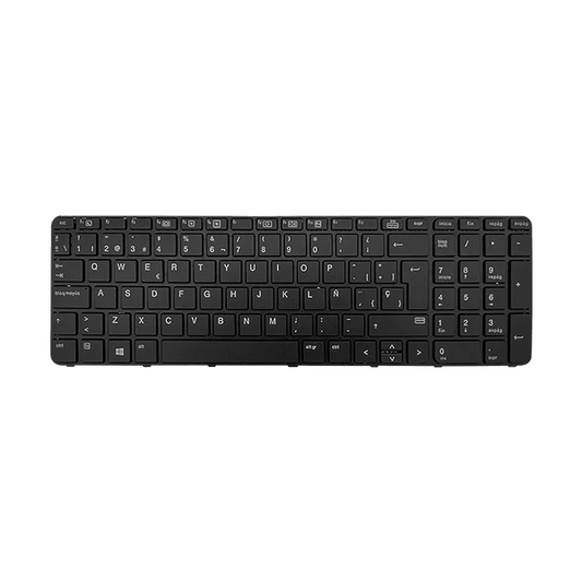 TECLADO HP 450-G3 650-G2 470-G3 NSK-CZ0B i5-6 CON MARCO NEGRO SP (GEN) Garantía 6 Meses