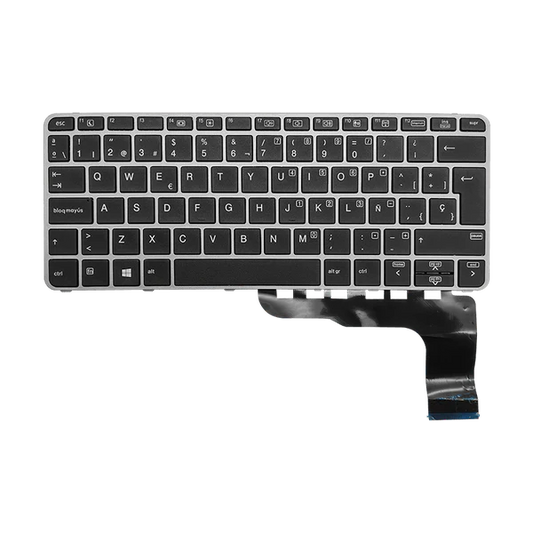 TECLADO HP 725-G3 820-G3/G4 828-G3/G4 826630-001 A10-8 C/MARCO GRIS SP (GEN) Garantía 6 Meses