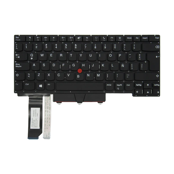 TECLADO LENOVO E14 GEN 1 & 2 SN20W68442 i5-11 C/TRACKPOINT SIN MARCO NEGRO SP (GEN) Garantía 6 Meses