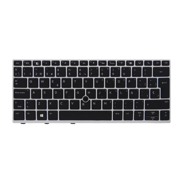 TECLADO HP 830 G5 G6 745-G5 L07666-001 i5-8 TRACKPOINT BACKLIGHT CON MARCO GRIS ESPAÑOL (ORG) Garantía 6 Meses