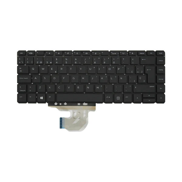 TECLADO HP 440-G6 L38139-D61 i5-8 S/MARCO NEGRO LA (ORG) Garantía 6 Meses