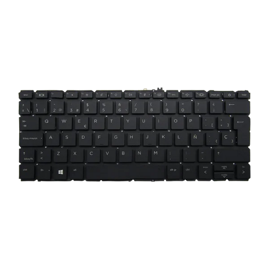 TECLADO HP 830 735 G7 G8 BACKLIT S/TRACKING i5-11 NEGRO SP (ORG) Garantía 6 Meses
