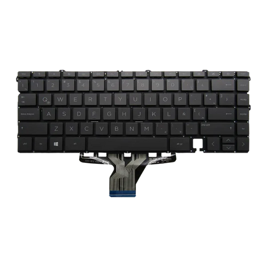 TECLADO HP ENVY X360 13-AY 13-BD CONVERTIBLE 15-ES 15M-ES 16-F 13-BA i5-11 BACKLIGHT SIN MARCO NEGRO ESPAÑOL Garantía 6 Meses