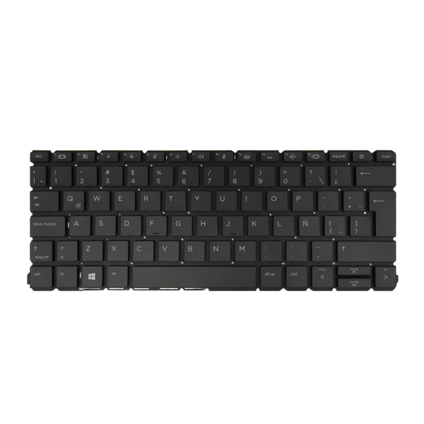 TECLADO HP 430 G8 G9 G10, 630 G8 G9 i5-12 M03445-B31 NEGRO ESPAÑOL LA SIN MARCO (ORG) Garantía 6 Meses