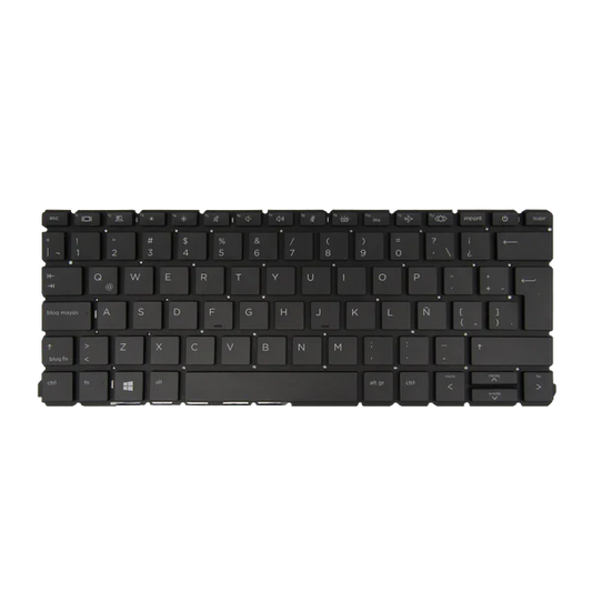 TECLADO HP 430 G8 G9 G10, 630 G8 G9 i5-12 M03445-B31 NEGRO ESPAÑOL LA SIN MARCO (ORG) Garantía 6 Meses