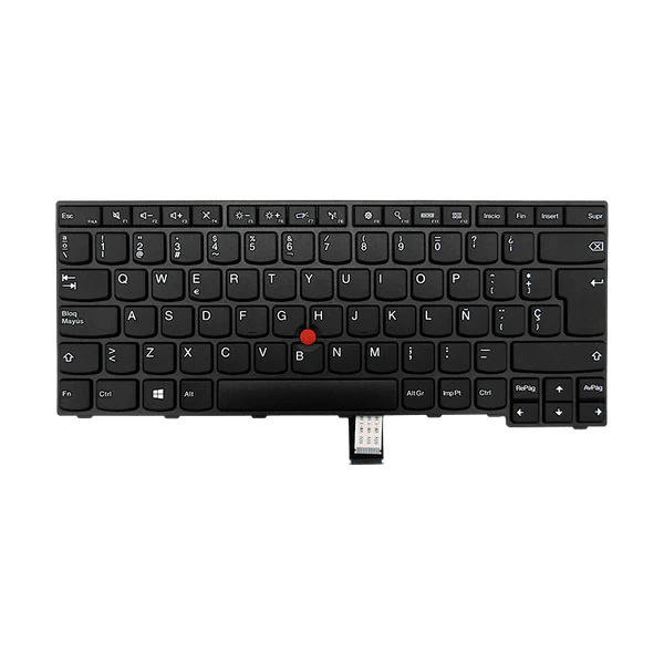 TECLADO LENOVO E450 E455 W450 04X6101 i5-5 ESPAÑOL NEGRO SP C/TRACKPOINT (GEN) Garantía 6 Meses