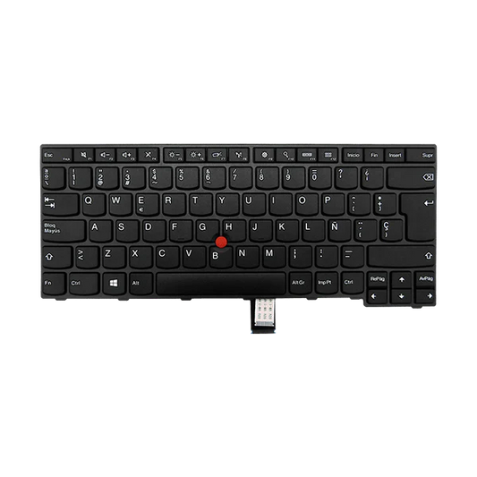 TECLADO LENOVO E450 E455 W450 04X6101 i5-5 ESPAÑOL NEGRO SP C/TRACKPOINT (GEN) Garantía 6 Meses
