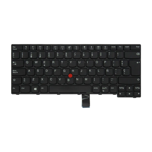TECLADO LENOVO E470 E475 CON MARCO C/TRACKPOINT i5-7 NEGRO ESPAÑOL 01AX080 (GEN) Garantía 6 Meses