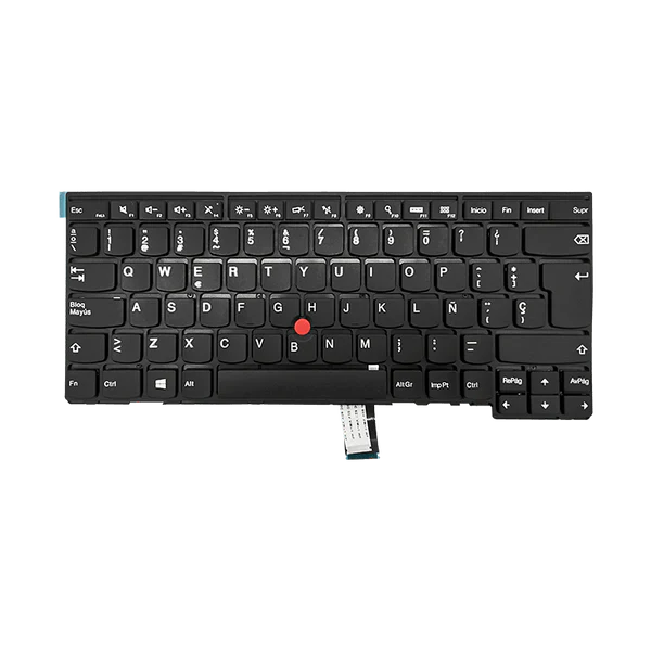 TECLADO LENOVO T440 T450 T460 CON REJILLA C/TRACKPOINT i5-4 NEGRO ESPAÑOL 04Y0860 (GEN) Garantía 6 Meses