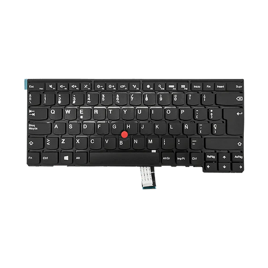 TECLADO LENOVO T440 T450 T460 CON REJILLA C/TRACKPOINT i5-4 NEGRO ESPAÑOL 04Y0860 (GEN) Garantía 6 Meses