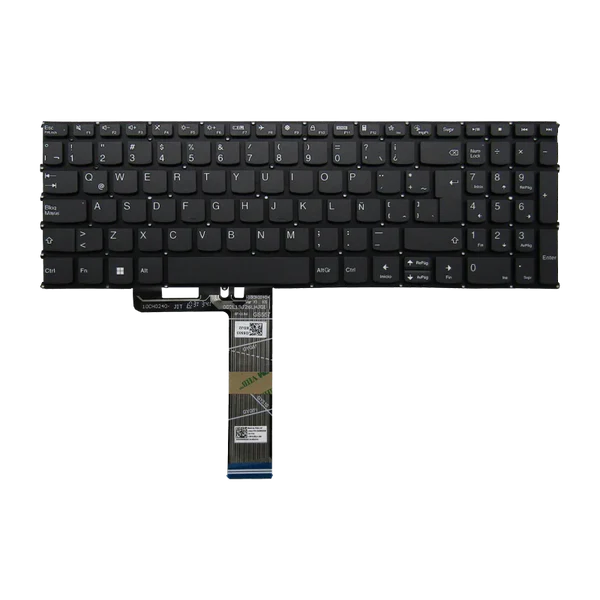 TECLADO LENOVO AIR 15 2020 IDEAPAD 5-15ARE05 3-15ALC6 7-15ITL5, FLEX 5-16ALC7 I5-10 SIN MARCO GRIS ESPAÑOL Garantía 6 Meses